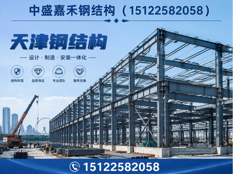 津南区钢结构厂房展示图